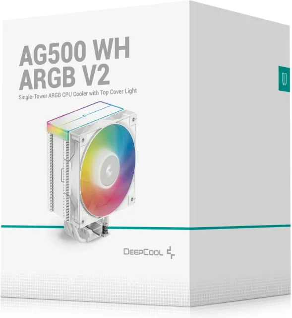 Кулер для процессора Deepcool AG500 WH ARGB V2 White купить! 