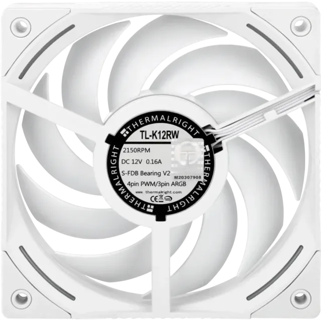 Вентилятор для корпуса Thermalright TL-K12RW Reverse ARGB White (TRTLK12RW) купить! 