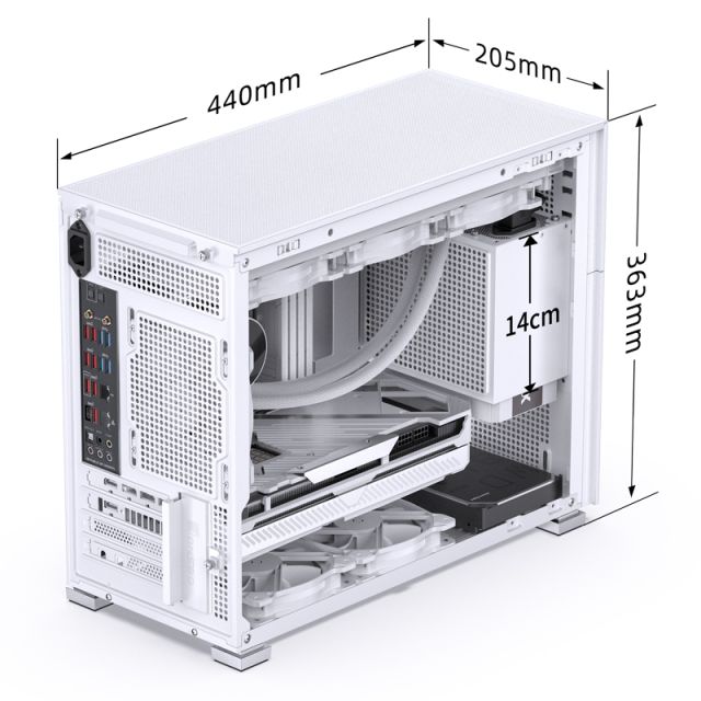 Компьютерный корпус Jonsbo D31 STD TG White купить! 