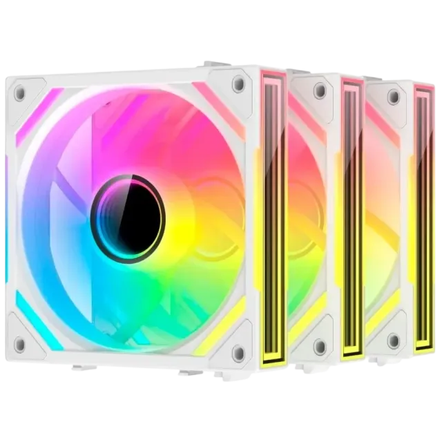 Комплект вентиляторов для корпуса XASTRA FS120W ARGB White (FS120-3WA-SXX-GL) купить! 