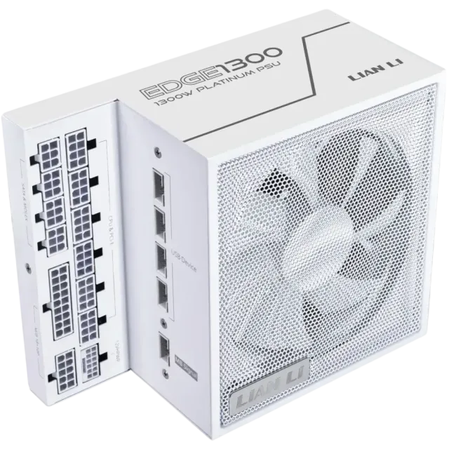 Блок питания Lian Li 1300W EG1300 White (G9P.EG1300.WE00.RU) 16 Pin (PCIe 5.1 Connector Cable Details) купить! 