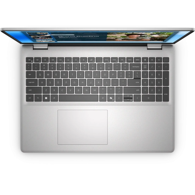 Ноутбук Dell XPS 16 DA16250 (Intel Core Ultra 7 255H/16,0" UHD+, Сенсорный/32Gb/1Tb SSD/NVIDIA GeForce RTX 5050 6Gb/Win 11 Home) Platinum - фото