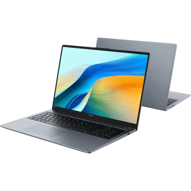 Ноутбук Huawei MateBook D 16 MCLF-X (Intel Core i5-12450H 1.5GHz/16.1"/1920x1200/16GB/1TB SSD/DOS) 53013YLY, Space Gray - фото