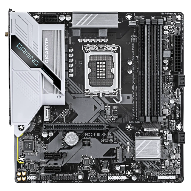 Материнская плата Gigabyte B760M GAMING PLUS WIFI DDR4 купить! 
