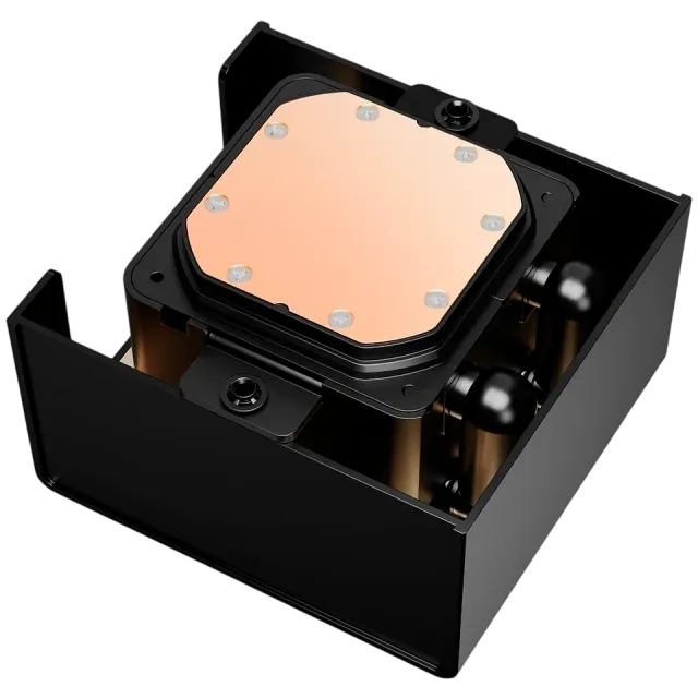 Система жидкостного охлаждения для процессора ID-COOLING DX360 GDL Black/Gold купить! 