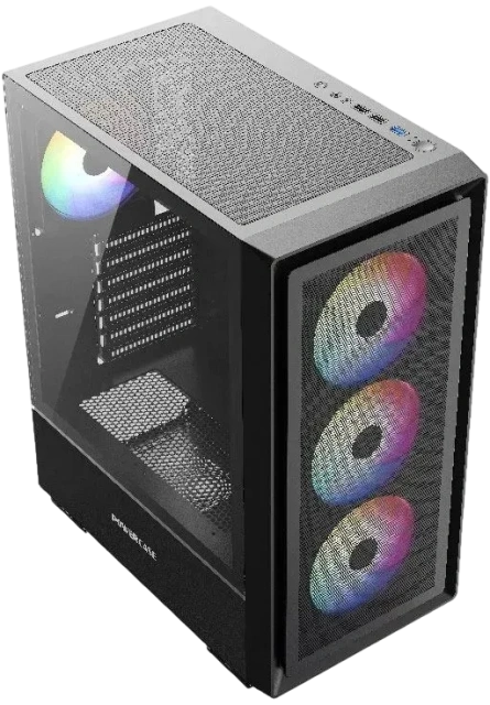 Компьютерный корпус Powercase Mistral AY4B ARGB TG Black (CMAYB-A4) купить! 