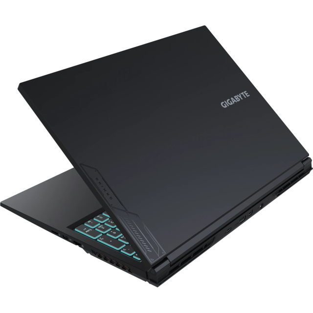 Ноутбук Gigabyte G6 KF (Core i7-13620H/16"/IPS/WUXGA/1920x1200/165Hz/16Gb/1Tb SSD/RTX4060 8Gb/NoOS) Black, KF-H3KZ894KD - фото