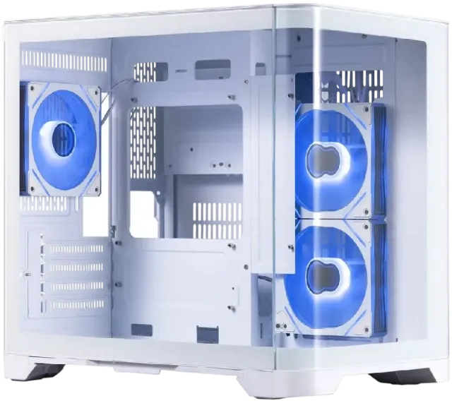 Компьютерный корпус 1STPLAYER UVIEW UV5 ARGB White (UV5-WH-2FC7R-W-1FC7-W) купить! 