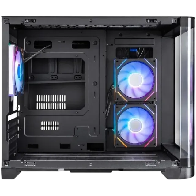 Компьютерный корпус 1STPLAYER UVIEW UV6 ARGB Black (UV6-BK-2FC7R-1FC7) купить! 