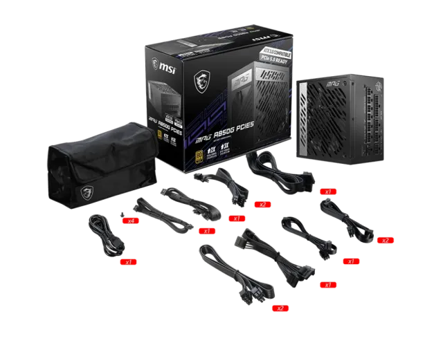 Блок питания MSI MPG A850G PCIE5 (306-7ZP7B11-CE0) купить! 