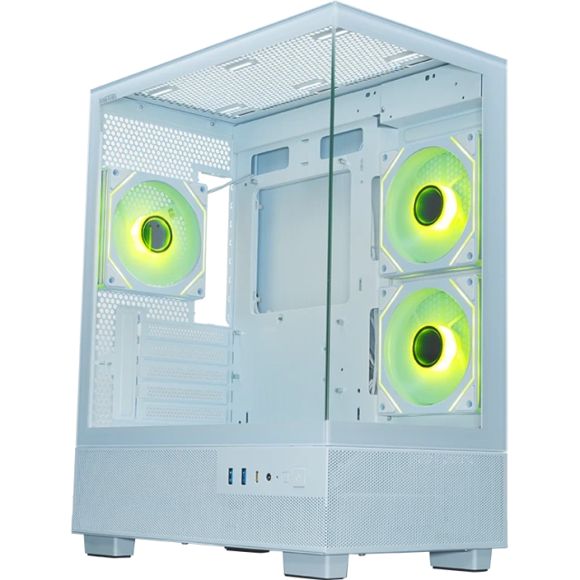 Компьютерный корпус XASTRA Q400M 3ARGB-C6-UC ARGB White (Q400M-3FM12A-C6-UC-WH) купить! 