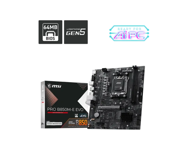 Материнская плата MSI PRO B850M-E EVO купить! 