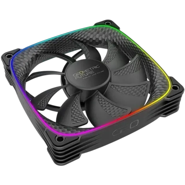Вентилятор для корпуса Geometric Future Squama 2503RB 5V ARGB Reverse Black (1F2503R112001) (GF_SQM-2503RB-SP) купить! 