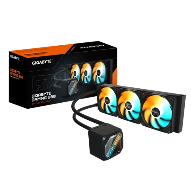 Система жидкостного охлаждения для процессора Gigabyte Gaming GME 360 ARGB Black купить! 