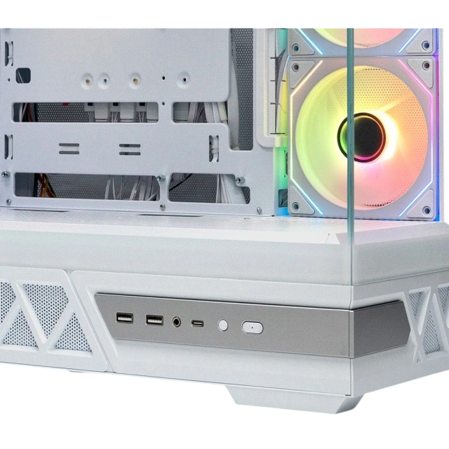 Компьютерный корпус XASTRA Q700 4ARGB-C10-UC White (Q700-4FM12A-C10-UC-WH) купить! 