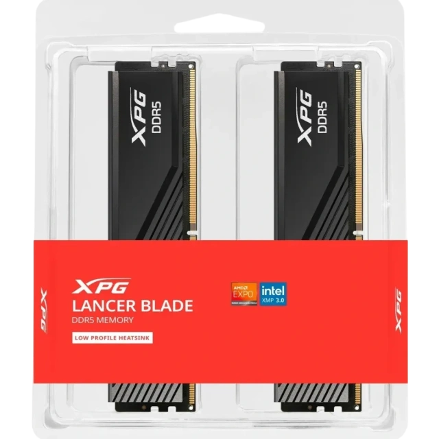 Оперативная память 32 Gb 5600 MHz ADATA XPG LANCER Blade Black (AX5U5600C4616G-DTLABBK) купить! 