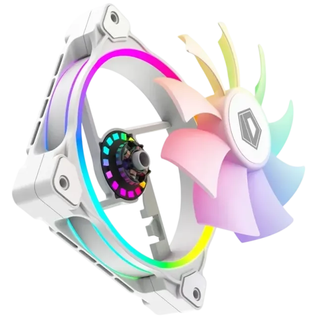 Вентилятор для корпуса ID-Cooling PWM RGB ZF-12025-ARGB-SNOW купить! 