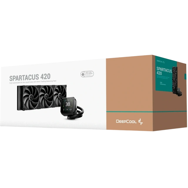Система жидкостного охлаждения для процессора Deepcool SPARTACUS 420 (R-SPT420-BKDSMP-G-1) купить! 