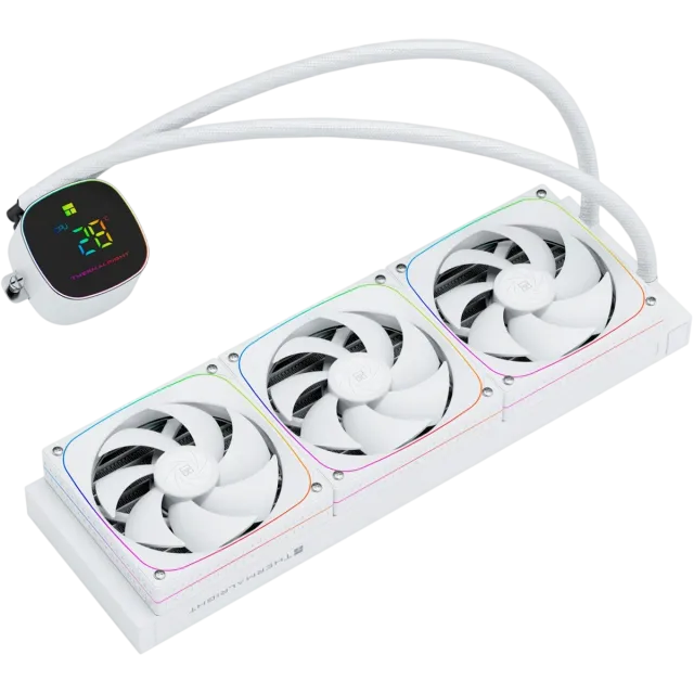 Система жидкостного охлаждения для процессора Thermalright Frozen Horizon 360 Digital ARGB White (TRFH360DAW) купить! 
