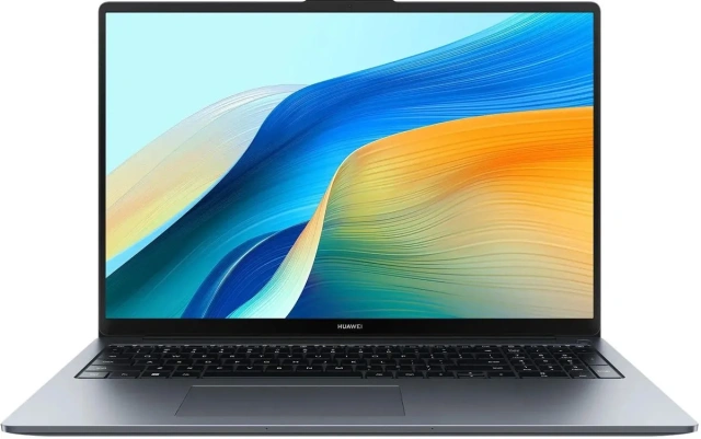 Ноутбук Huawei MateBook D 16 MCLF (Intel Core i5-12450H 1.5GHz/16.1"/1920x1200/16GB/1024GB SSD/Windows 11 Pro) Space Gray - фото