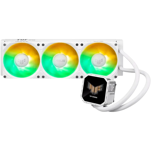 Система жидкостного охлаждения для процессора ASUS TUF GAMING LC III 360 ARGB LCD White (90RC01A2-B0EAY0) купить! 