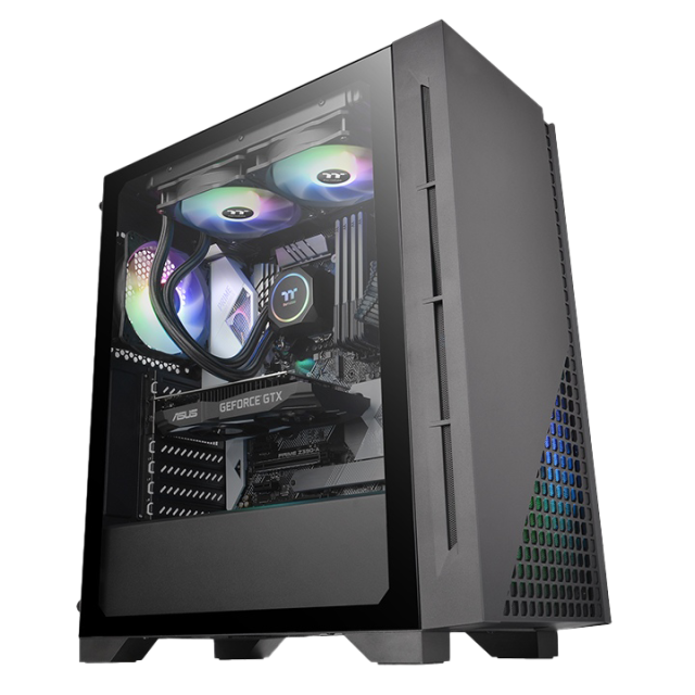 Компьютерный корпус Thermaltake H330 TG CA-1R8-00M1WN-00 Black купить! 