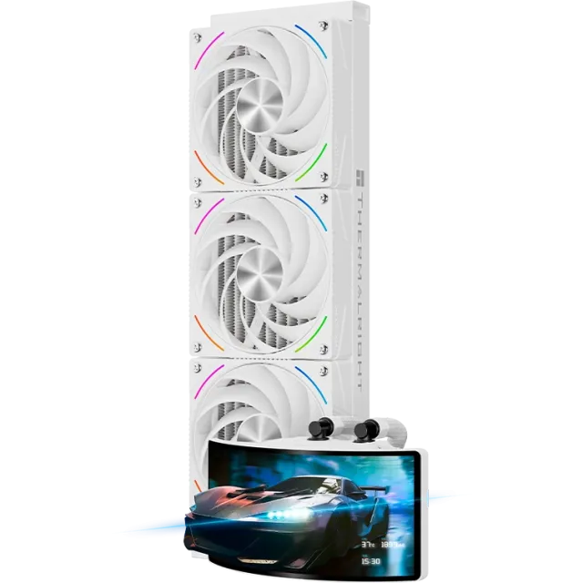 Система жидкостного охлаждения для процессора Thermalright Rainbow Vision 360 Turbo ARGB White (RRV360TAW) купить! 