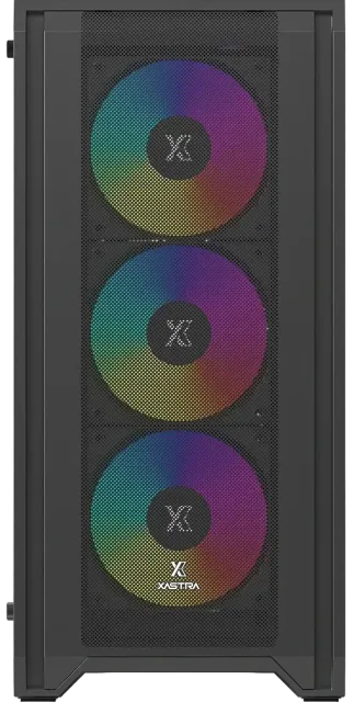 Компьютерный корпус XASTRA A500 4ARGB Black (A500-BK-FC120ARGB-4F-GL) купить! 