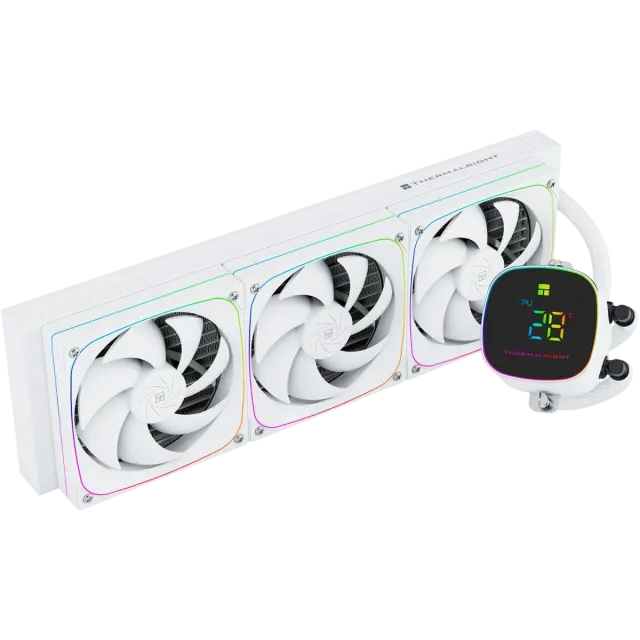 Система жидкостного охлаждения для процессора Thermalright Frozen Horizon 360 Digital ARGB White (TRFH360DAW) купить! 