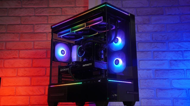 Игровой компьютер 989697 (Ryzen 9 9950X3D 4,3 ГГц/AMD B850/32 ГБ DDR5 6 ГГц/2048 ГБ SSD/RTX 5070 TI 16 ГБ/Wi-Fi/1000W/Thermalright M10 TG Black ) - купить по выгодной цене!