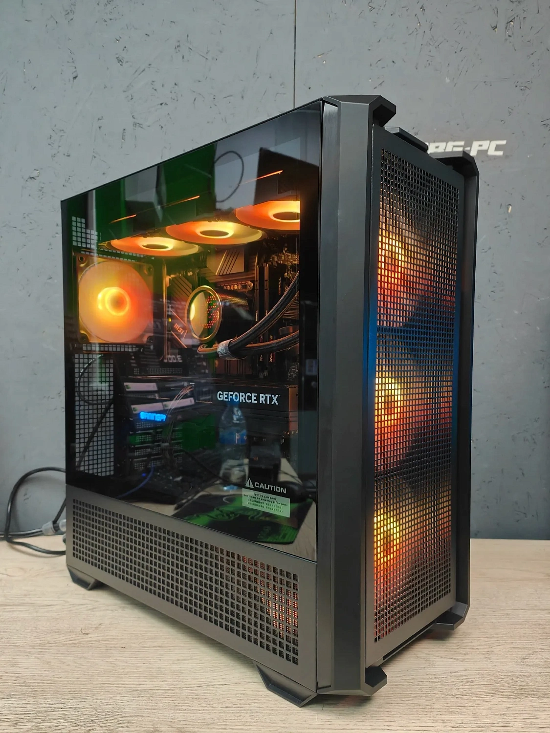 Игровой компьютер 989724 (Ryzen 7 9800X3D 4,7 ГГц/AMD B850/32 ГБ DDR5 6 ГГц/2048 ГБ SSD/RTX 5080 16 ГБ/Wi-Fi/1000W/MSI MAG FORGE 320R AirFlow TG ARGB)