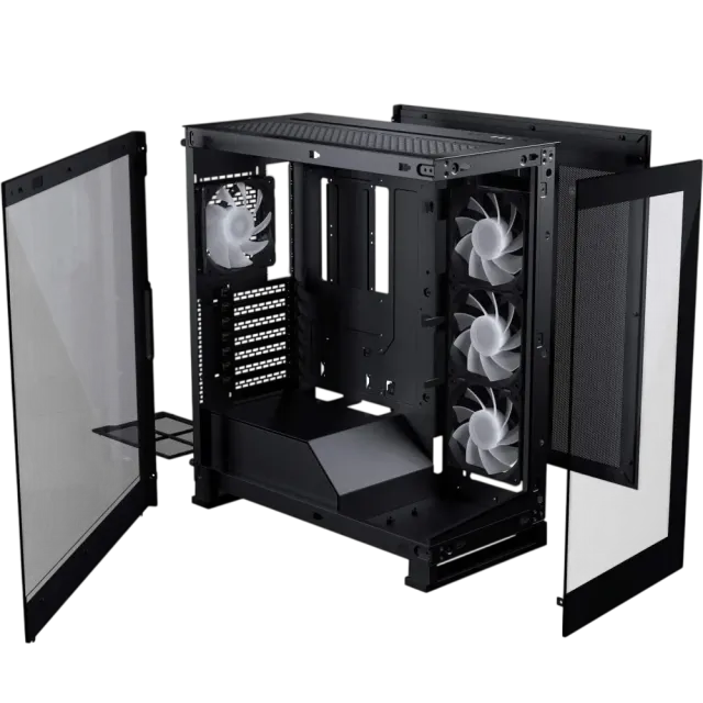Компьютерный корпус Phanteks NV5S Digtial RGB Lighting ARGB TG Black (PH-NV523s_DBK01) купить! 