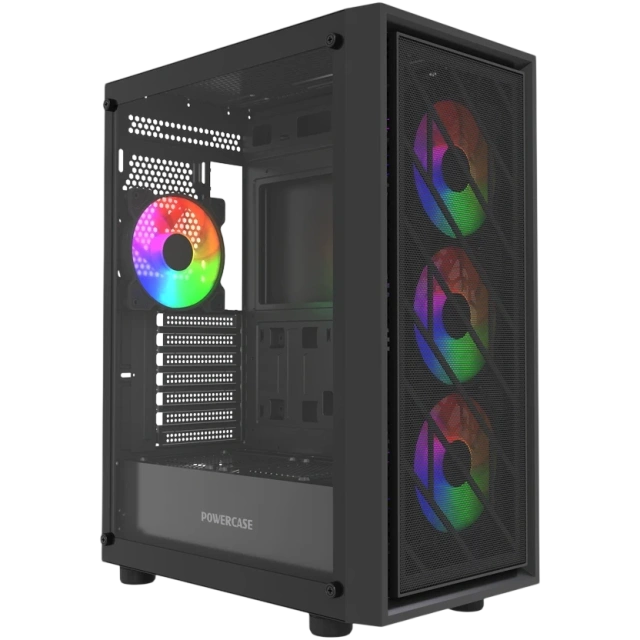 Компьютерный корпус Powercase Mistral EA16 TG FRGB Black (CMAEA16-L4) купить! 
