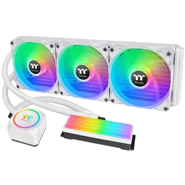 Система водяного охлаждения ThermalTake Floe RC360 (CL-W331-PL12WT-A) купить! 