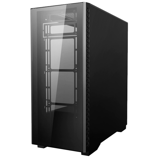 Компьютерный корпус Deepcool MATREXX 50 ADD-RGB 4F без БП, боковое окно (закаленное стекло), 3xRGB LED 120мм ветилятора спереди и 1xRGB LED 120мм ветилятора сзади, черный, ATX (DP-ATX-MATREXX50-AR-4F-NE) купить! 