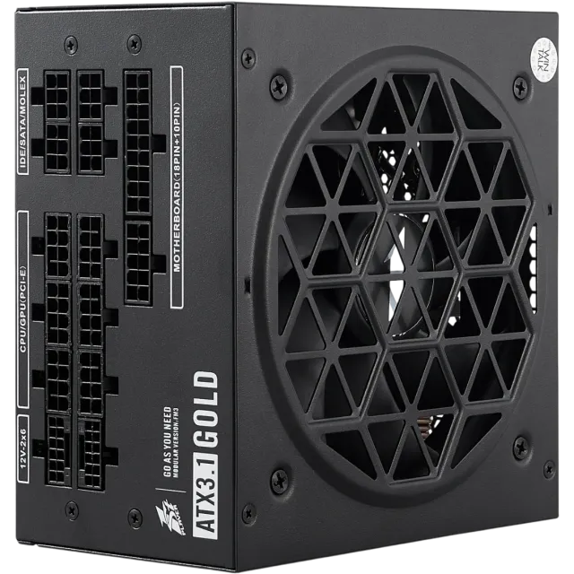 Блок питания 1STPLAYER 1200W NGDP GOLD Black (HA-1200BA4) 16 Pin (PCIe 5.1 Connector Cable Details) купить! 