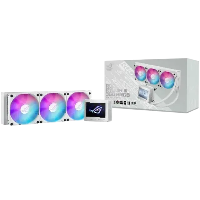 Система водяного охлаждения ASUS ROG RYUJIN III 360 ARGB White (90RC00L2-M0UAY0) купить! 