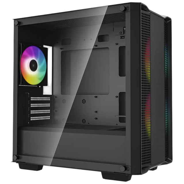 Компьютерный корпус Deepcool CC360 TG ARGB Black (R-CC360-BKAPM3-G-1) купить! 