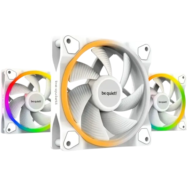 Вентилятор для корпуса Be Quiet! LIGHT WINGS RGB White BL100 купить! 
