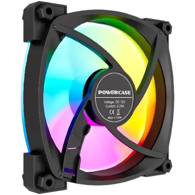 Вентилятор для корпуса Powercase (M55MR-12 ARGB) Black купить! 
