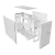 Компьютерный корпус Geometric Future Model 5 Vent White (1AM5VTWT00100) (GF_M5-VENT-W) купить! 