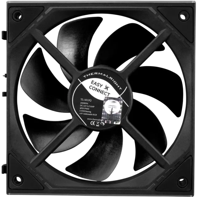 Вентилятор для корпуса Thermalright TL-M12Q ARGB Black (TRTLM12Q) купить! 