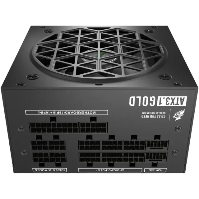Блок питания 1STPLAYER 1000W NGDP Gold Black (HA-1000BA4) 16 Pin (PCIe 5.0 Connector Cable Details) купить! 