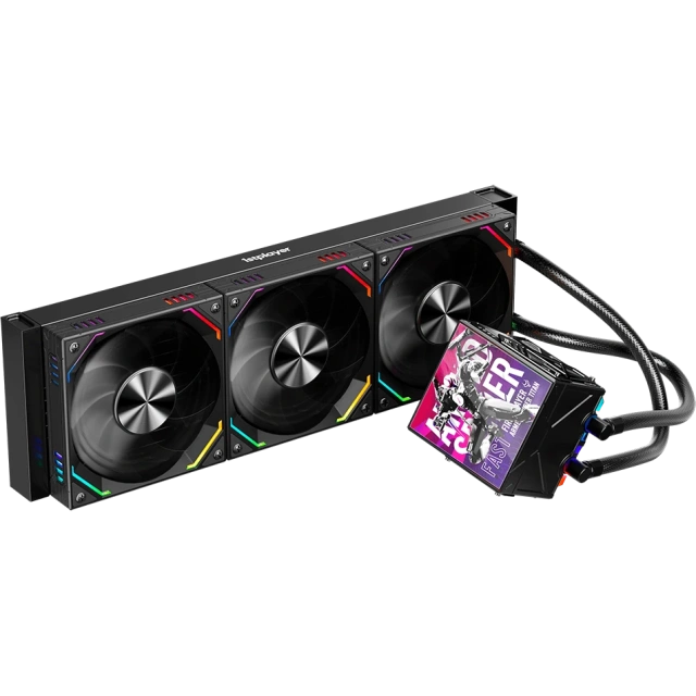 Система жидкостного охлаждения для процессора 1STPLAYER F.A.S.T. FT-360 Black (FT-360-BK) купить! 