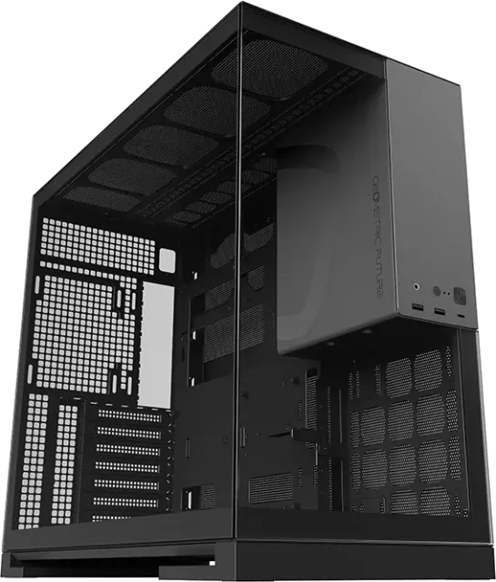Компьютерный корпус Geometric Future Model 5 Black Gray (1AM5WKBK00100) (GF_M5-GB) купить! 