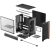 Компьютерный корпус Deepcool CL600 TG Black (R-CL600-BKNNA2-G-1) купить! 