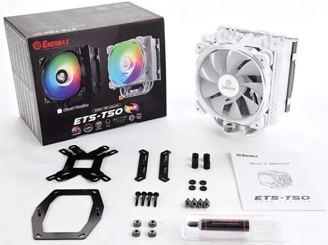 Кулер для процессора Enermax ETS-T50 AXE ARGB ETS-T50A-W-ARGB купить! 