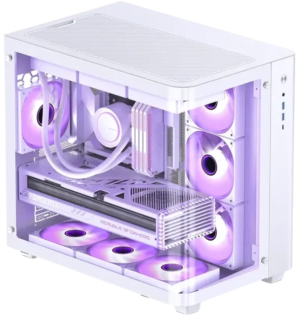 Компьютерный корпус Jonsbo TK-3 TG White купить! 