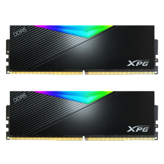 Оперативная память DDR5 64 ГБ 6000 МГц ADATA XPG LANCER RGB Black (AX5U6000C3032G-DCLARBK) модулей 2 шт. купить! 