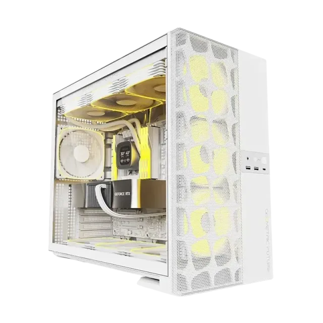 Компьютерный корпус Geometric Future Model 5 Vent White (1AM5VTWT00100) (GF_M5-VENT-W) купить! 